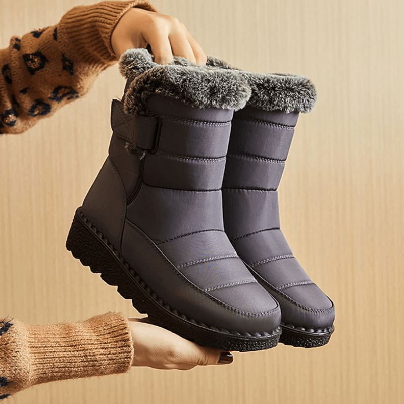 Bota Feminina de Inverno Impermeável Ashfield Ashfield / Bota Official Modelles Cinza 33 